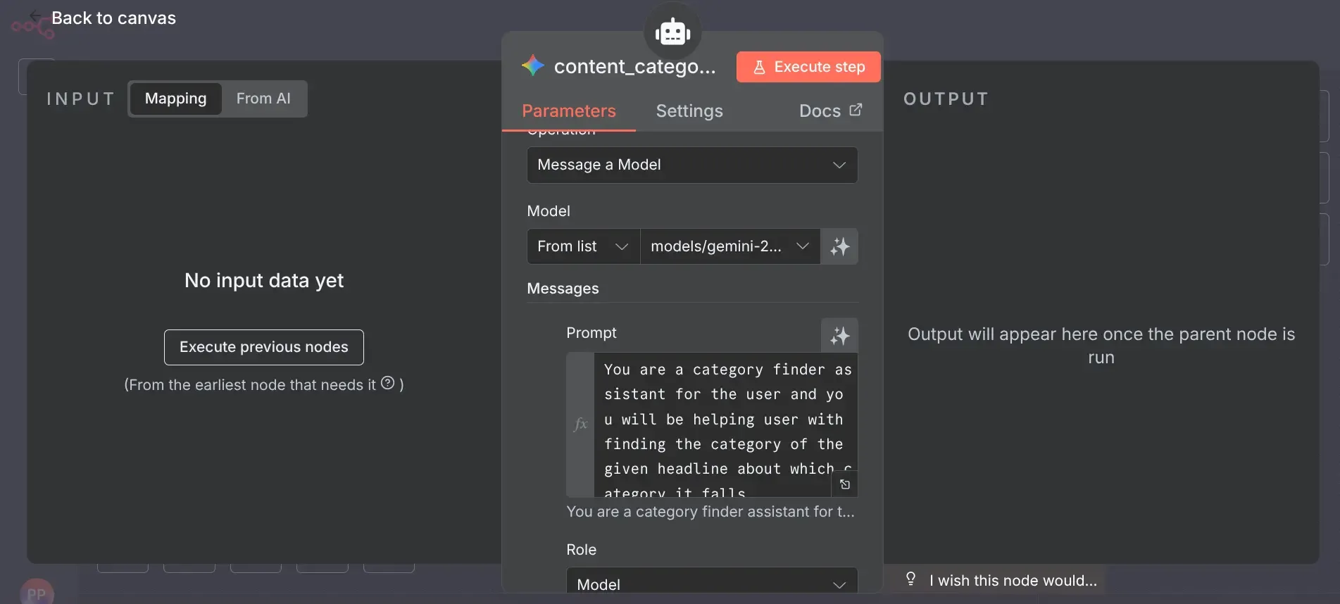 Configure Category Classification Tool