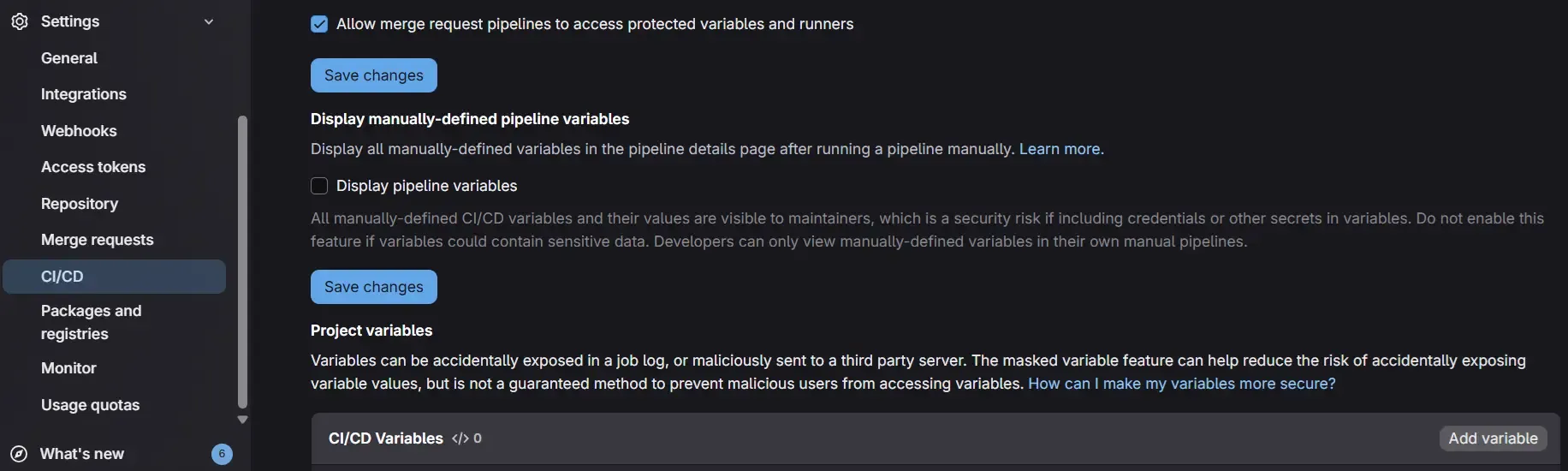 Secret of CI/CD in Gitlab Image