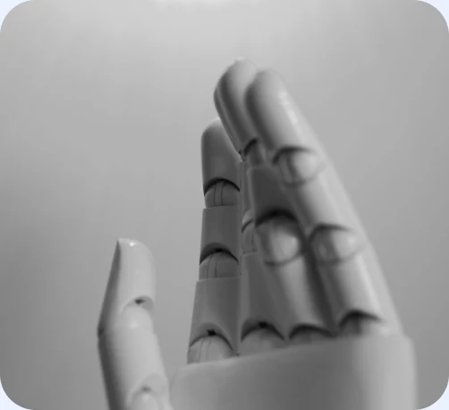 Articulated robotic hand
