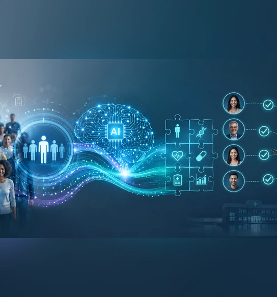 AI matching patients to clinical trials from healthcare data
