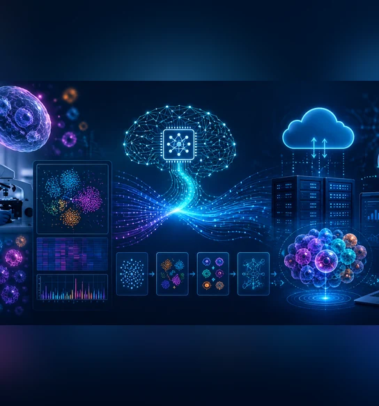 Resource-efficient AI platform for single-cell RNA sequencing analysis