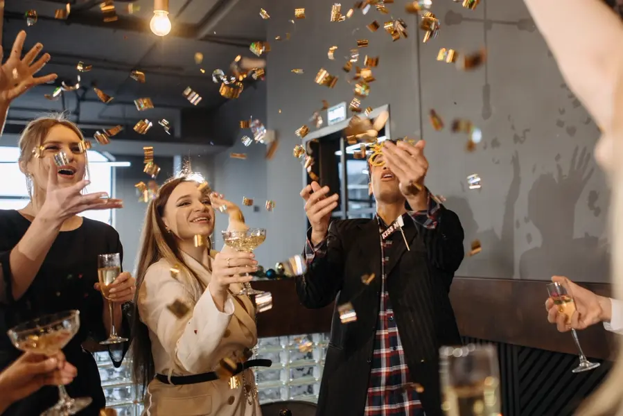 Team celebration at Infocusp